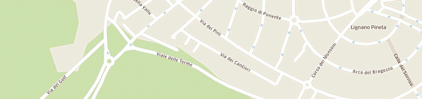 Mappa della impresa dazzan daniele a LIGNANO SABBIADORO