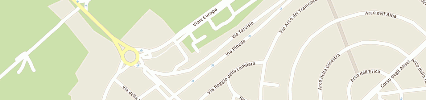 Mappa della impresa pavan gabriele a LIGNANO SABBIADORO