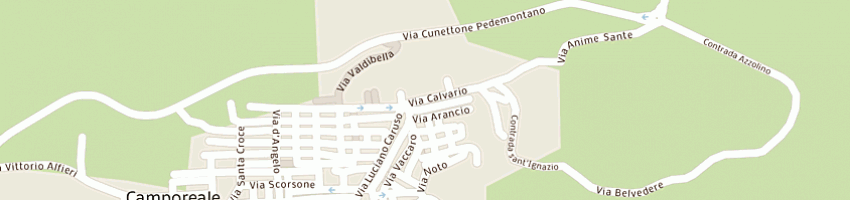 Mappa della impresa mule' a CAMPOREALE