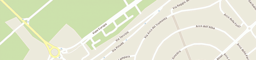 Mappa della impresa muraro gianni a LIGNANO SABBIADORO