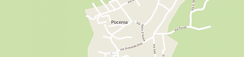 Mappa della impresa mauro jole a POCENIA