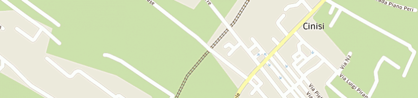 Mappa della impresa vitale giuseppina a CINISI