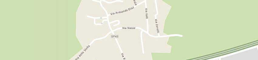 Mappa della impresa paolo fanin e c sas a POCENIA