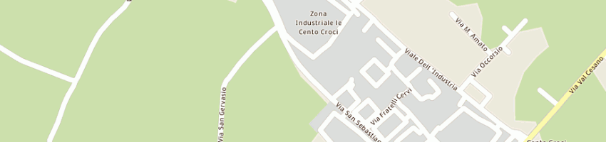 Mappa della impresa gamma imballaggi srl a MONDOLFO