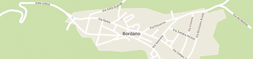 Mappa della impresa farmacia dr ferigo a BORDANO