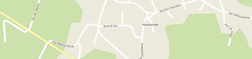 Mappa della impresa fast di fabbro stefano a BUJA