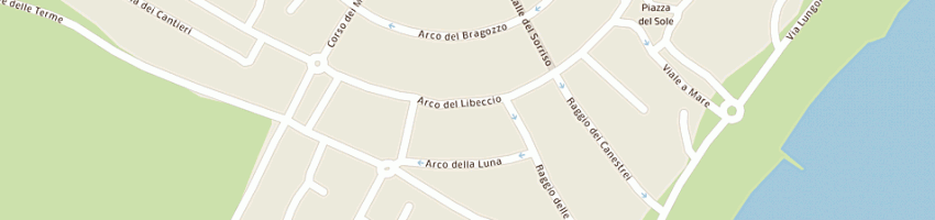 Mappa della impresa agenzia turistica aquilone a LIGNANO SABBIADORO