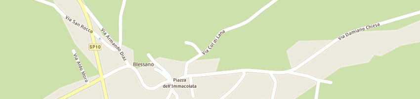 Mappa della impresa ristorante valeriano a VENEZIA