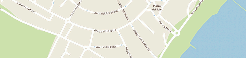 Mappa della impresa forever di crose susanna e c sas a LIGNANO SABBIADORO