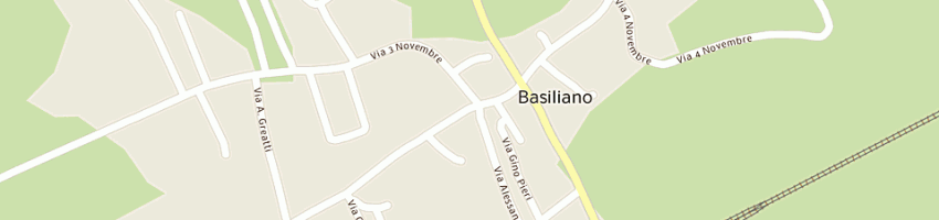Mappa della impresa ecoretti gianfranco a BASILIANO