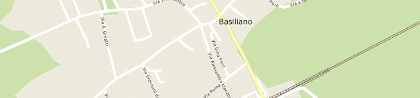 Mappa della impresa direzione didattica a BASILIANO