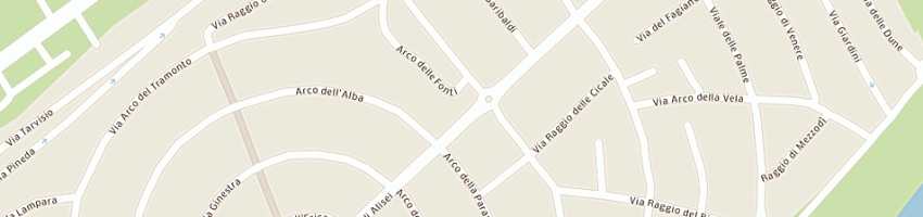 Mappa della impresa fratelli nanino di nanino claudia e c sas a LIGNANO SABBIADORO