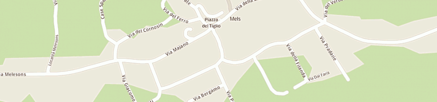 Mappa della impresa da masino di picili egidio e c snc a COLLOREDO DI MONTE ALBANO