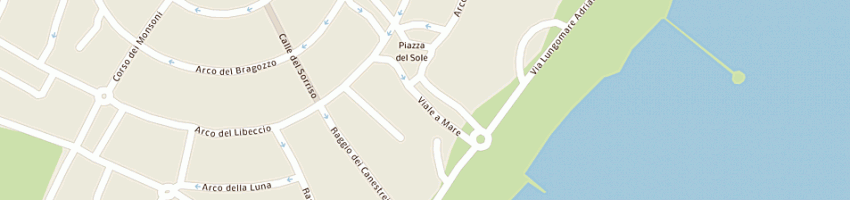 Mappa della impresa ventidue snc di zanella maria cristina e plozzer giulia a LIGNANO SABBIADORO