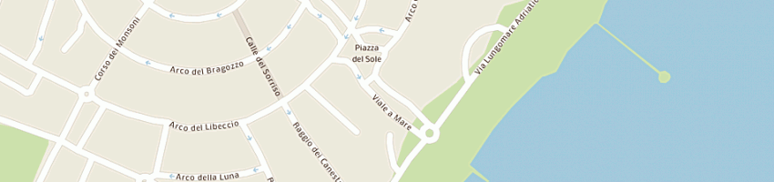 Mappa della impresa prospero cristina a LIGNANO SABBIADORO