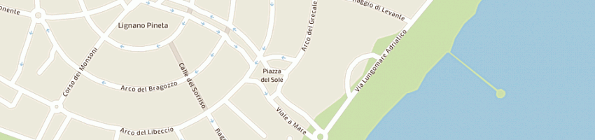 Mappa della impresa galante claudia a LIGNANO SABBIADORO
