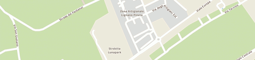 Mappa della impresa ls impianti di guantes claudio e c sas a LIGNANO SABBIADORO