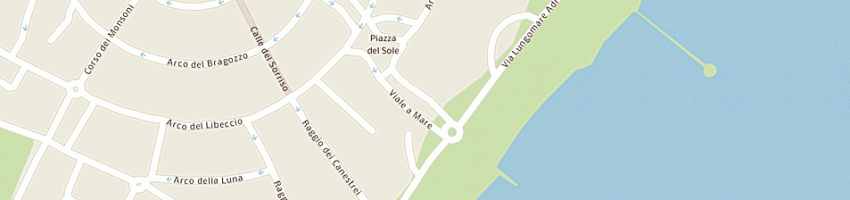 Mappa della impresa tenda bar di bornacin alberto e c sas a LIGNANO SABBIADORO