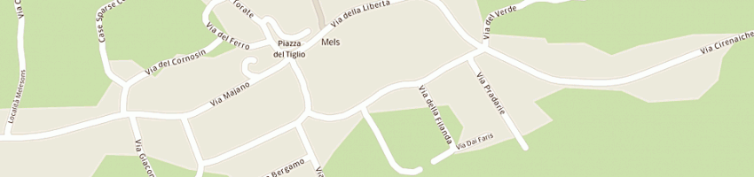 Mappa della impresa empresa srl a COLLOREDO DI MONTE ALBANO