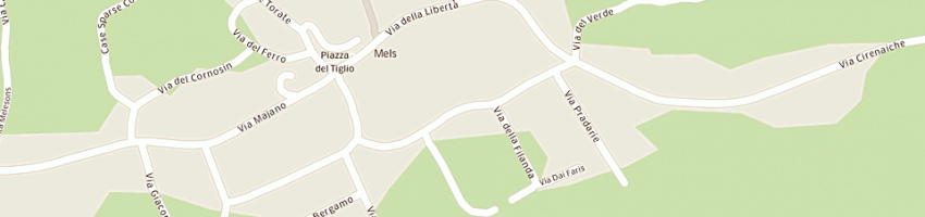 Mappa della impresa martin amedeo a COLLOREDO DI MONTE ALBANO