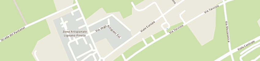 Mappa della impresa vignaduzzo livio a LIGNANO SABBIADORO