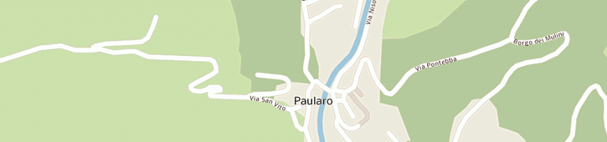 Mappa della impresa del negro f e o snc a PAULARO