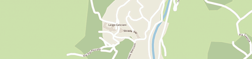Mappa della impresa stazione forestale a PAULARO