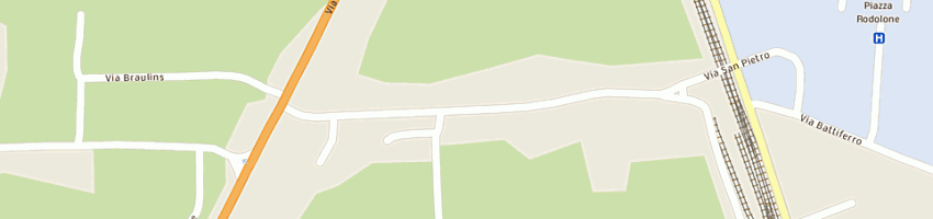 Mappa della impresa ilser snc a GEMONA DEL FRIULI