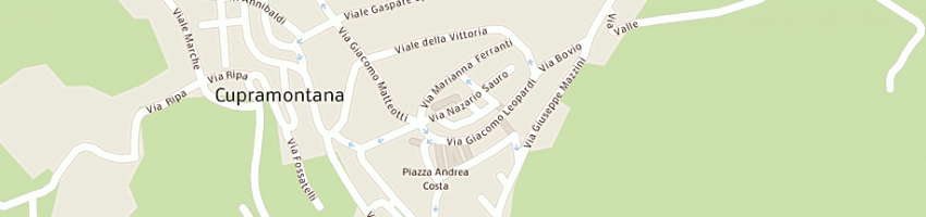 Mappa della impresa canari elevandiero a CUPRAMONTANA