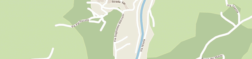 Mappa della impresa bar al cavallino a PAULARO