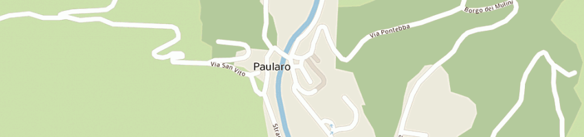 Mappa della impresa insiel - informatica per il sistema degli enti locali spa a PAULARO