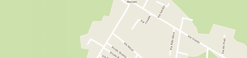 Mappa della impresa cecconi giordano a POCENIA