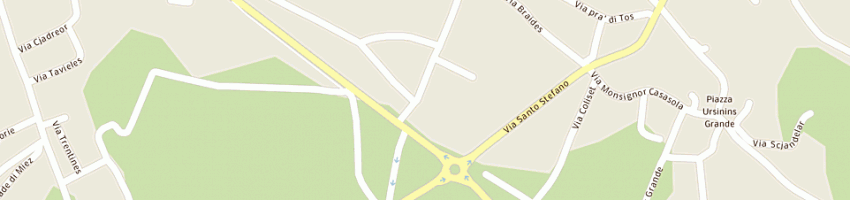 Mappa della impresa bar red e black a BUJA