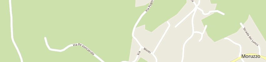 Mappa della impresa edilcoppe di giusti pierino a MORUZZO