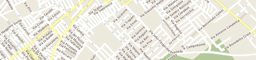 Mappa della impresa calandra fracesco marmi francesco a PARTINICO