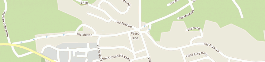 Mappa della impresa olivi e c srl a RIPE