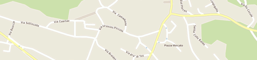 Mappa della impresa bortolotti franca a BUJA