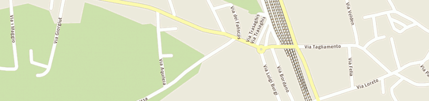 Mappa della impresa vuerich bruno a GEMONA DEL FRIULI