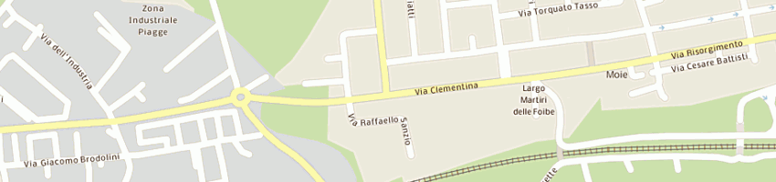 Mappa della impresa ristorante jolanda di gianbartolomei iolanda e c snc a MAIOLATI SPONTINI