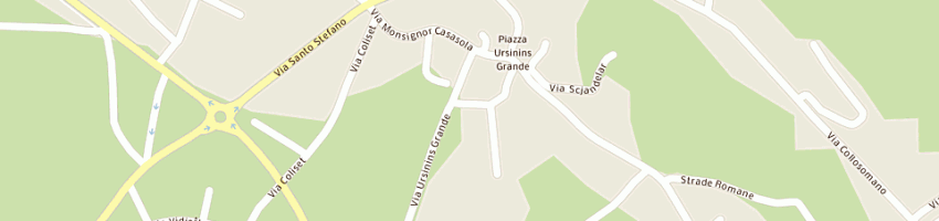 Mappa della impresa lazzarini bruno a BUJA