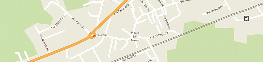 Mappa della impresa carni market del piccolo di bianco elvira e c sas a MUZZANA DEL TURGNANO