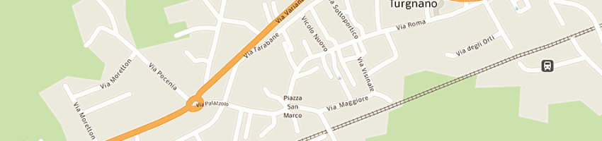 Mappa della impresa bar al cacciatore sas di viotto marzia e c a MUZZANA DEL TURGNANO