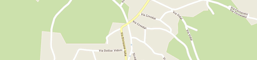 Mappa della impresa studio piemonte maurizio a BUJA