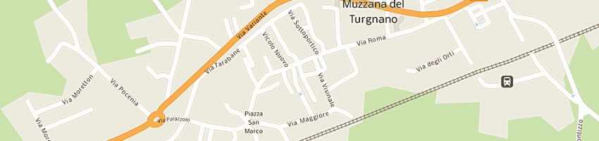 Mappa della impresa casalino srl a MUZZANA DEL TURGNANO
