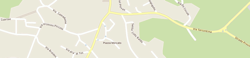 Mappa della impresa treleani vittorio a BUJA