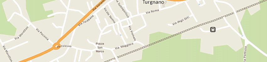 Mappa della impresa della bianca alberto a MUZZANA DEL TURGNANO