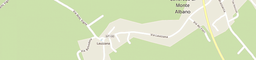 Mappa della impresa prt di palma roberto e c sas a COLLOREDO DI MONTE ALBANO