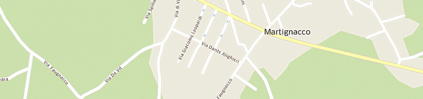 Mappa della impresa nigris renato e grosso adele snc a MARTIGNACCO