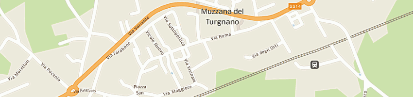 Mappa della impresa nicoletti vittorio a MUZZANA DEL TURGNANO