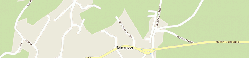 Mappa della impresa al camarin di macor edda e schiavi angelica snc a MORUZZO